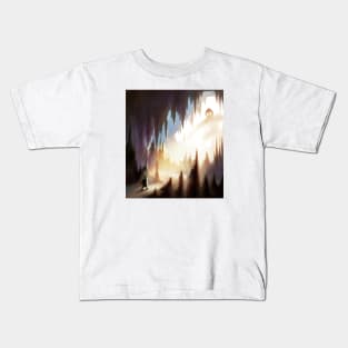 In the cavern (color) Kids T-Shirt